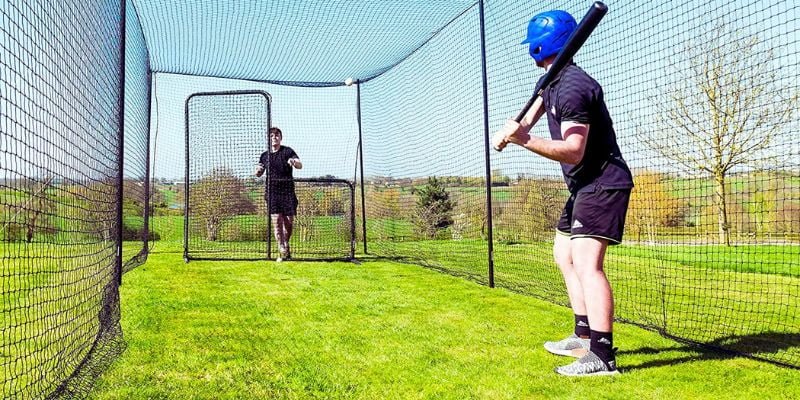 How wide is a batting cage